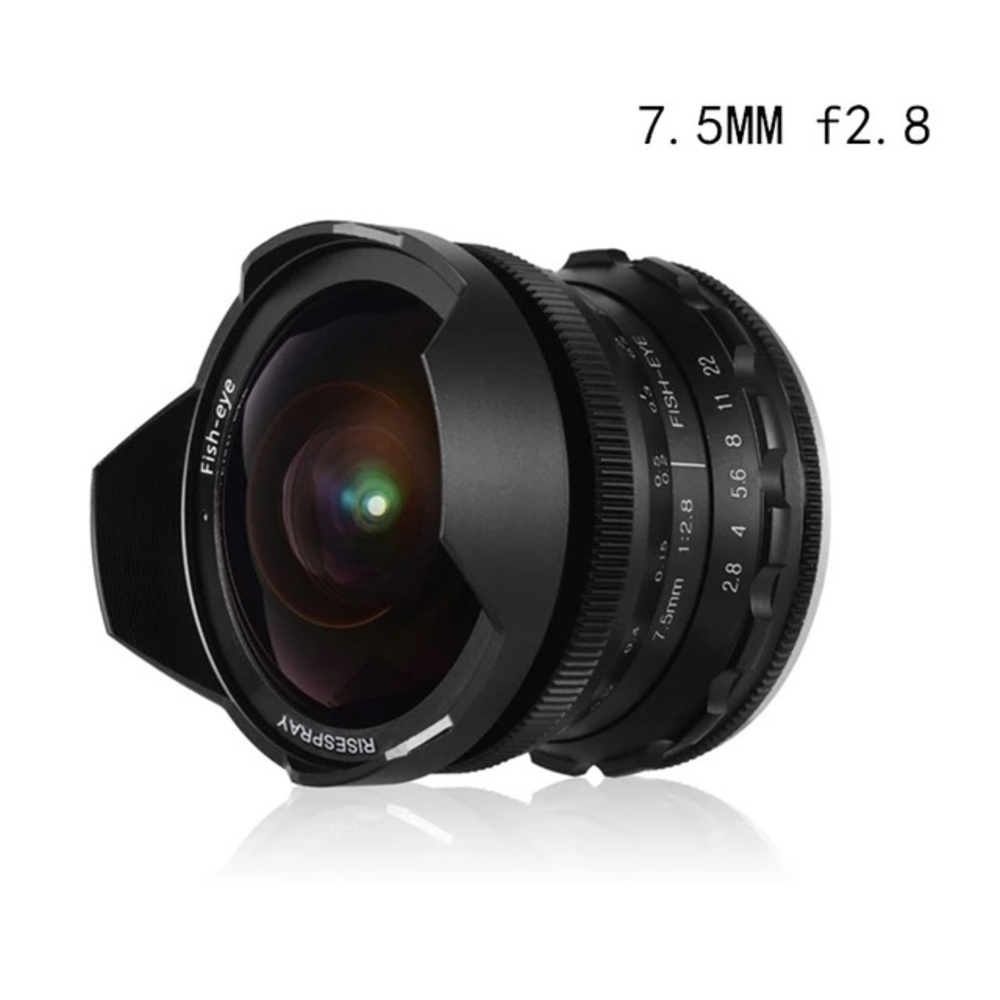 RISESPRAY 7.5mm f/2.8 Fisheye Lens